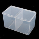 Storage Box Cotton Ball Swab Pad Organizer Holder Bathroom Makeup Container