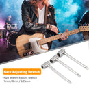 7/8/6.35mm Guitar Pipe Hexagon Socket Metal Guitar Truss Rod Wrench Repair To