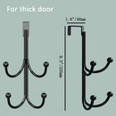 Type Free Punching Door Hooks Robe Hooks Storage Hanger Shower Hook Towel Rack