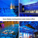 Dynamic Projector Lamp Water Texture Effect Night Light Waterproof Rotatabl