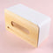 Decoration Wood Storage Case Cover Holder Wooden Tissue Box Napkin Paper Boxes