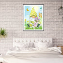 5D Diamond Painting Kit Cartoon Gnome Full Round Drill DIY Crafts Mosaic Pict