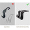 Plastic Car Back Seat Bag Handbag Hooks Storage Groceries Hanger Headrest T2Y0
