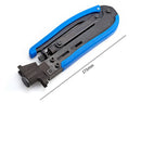Crimping Pliers Coaxial Cable Stripper Terminals CrimperFor RG59/RG6/RG11