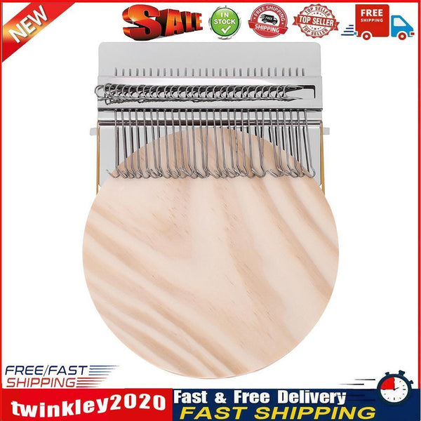 Wood Small Loom Mender Clothes Mending Weave Darning Machine (28 Needles) Newly