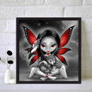 Flower Fairy 5D DIY Full Drill Diamond Painting Picture Rhinestone Mosaic Decor