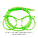 Novelty Eyeglasses Drinking Straw for Kids Birthday Party Supplies (Green) Newly