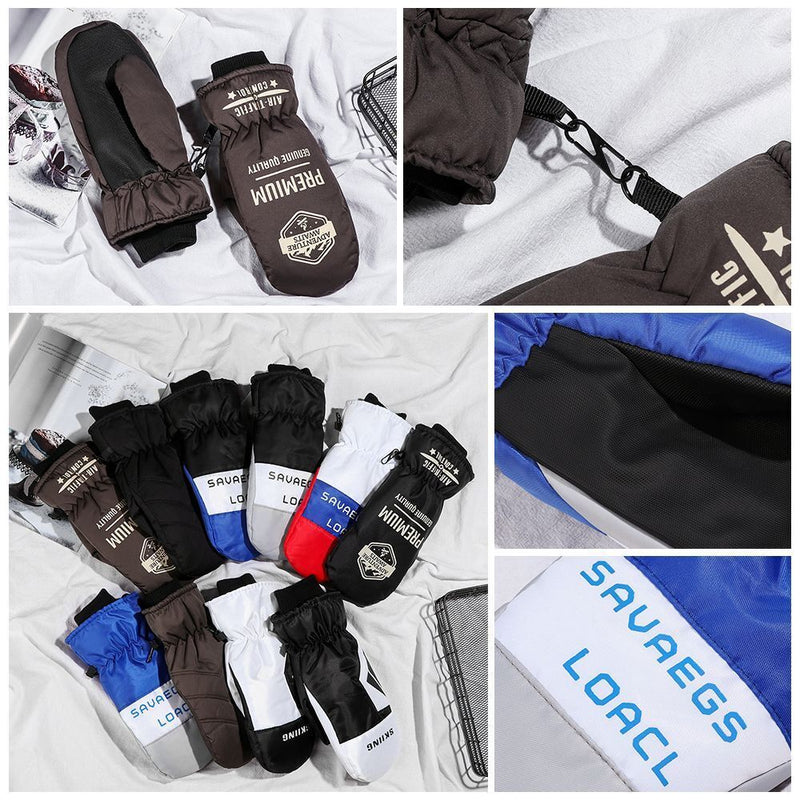 Winter Must Long-sleeved Mitten Ski Gloves Windproof Waterproof Snow Snowboard