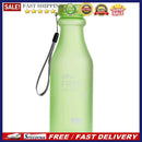 Candy Colors Unbreakable Frosted Plastic Kettle 550mL Water Bottle (Green)