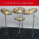 14 16 18 20 Inch Fibre Cymbal Mute Circle Ring Drum Set Hi-hat Practice Silencer