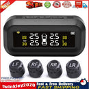 AN-10C Solar Car TPMS LCD Tire Pressure Monitoring System (Color External) Newly