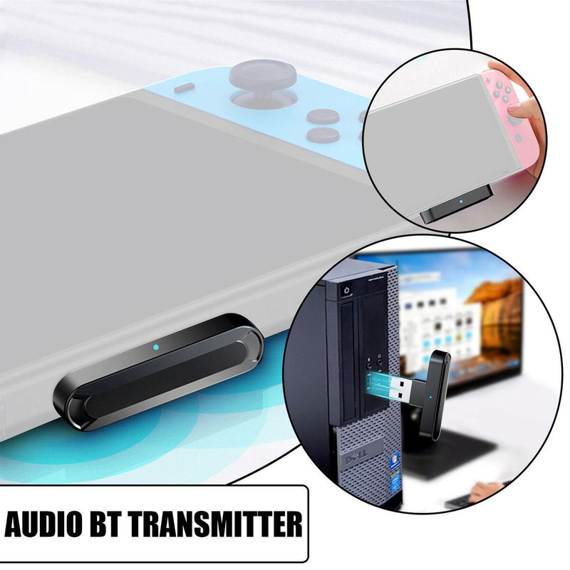 USB-C Bluetooth Wireless Audio Transmitter Adapter for Nintendo Switch PS4`