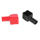Universal Car Battery Terminal Insulation Covers Red Positive + Black Negative