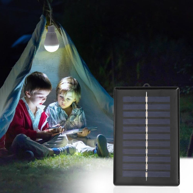 5V 15W 300LM Portable Solar Power Outdoor Lamp Low Power Consumption Bulb Newly