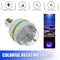 LED Rotating Disco Light Bulb RGB Projector Multi Colour Bayonet Lamp Party#