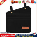 Chair Side Storage Bag Pocket Armrest Hanging for Outdoor Camping (Black) Newly