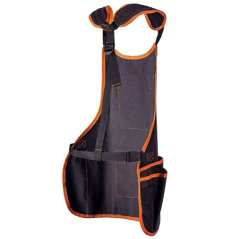 Bib Apron 16-Pocket Tool Woodworking Gardening Craft Shop Mechanic Wood I2C9