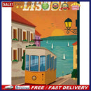 5D DIY Diamond Painting Kits City Building Full Round Drill Wall Decor Art Cr