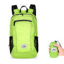 20L Large Waterproof Folding Climbing Backpack Bags Travel Rucksack (Green)