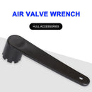 8 Groove Inflatable Boat Kayak Canoe Air Valve Wrench Repair Tool (Black) Newly