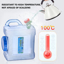 5L Water Container with Faucet Water Bag Multipurpose for Barbecue Picnic Hiking