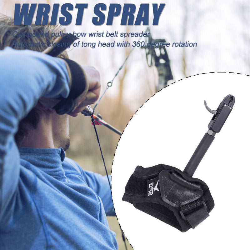 SP316  Archery Caliper Release Aid Shooting Arrow Bow Strap Wristband