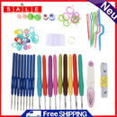17 Sizes Knitting Crochet Tools Hook Needles Meshing Knitting Craft Crochet In