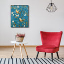 Frameless Hand Painted Picture DIY Singing Birds Painting By Numbers Wall D