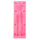 Silicone Mould Man + Woman Body Clay Mold Cake Chocolate Pastry Home Baking Tool