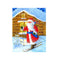 Xmas Embroidery Cross Stitch Christmas 5D Diamond Painting Santa Needlework