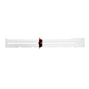 6'' Metal Hand Patchwork Ruler Sewing Gauge for Measuring Stitch Length Newly