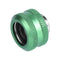 G1/4 Thread Rigid Tube 14mm Hard Tube Extender for PC Water Cooling(Green)