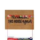 Entry Door Letters Mats Front Door Welcome Carpets Minimalist Style (A) Newly