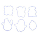 Silicone Stamp+Metal Cutting Dies Stencil Frame Scrapbook Christmas Xmas