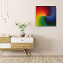 40x50cm Colorful DIY Paint By Numbers Kit Rotating Rainbow Abstract Decor Gift