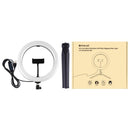 Ring Light Tripod Stand LED Video Light Kit 10.2 inch 26cm For Tik Tok Youtube