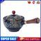 Portable Chinese Gongfu Kung Fu Tea Set Rotating Ceramic Teapot Teaware (H)