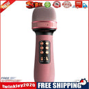 WS-898 Karaoke Bluetooth-Compatible Microphone Wireless Sing Mic Kit (Pink)