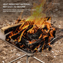 Outdoor Folding Camping Picnic Camping Fire Burning Detachable Barbecue Grill