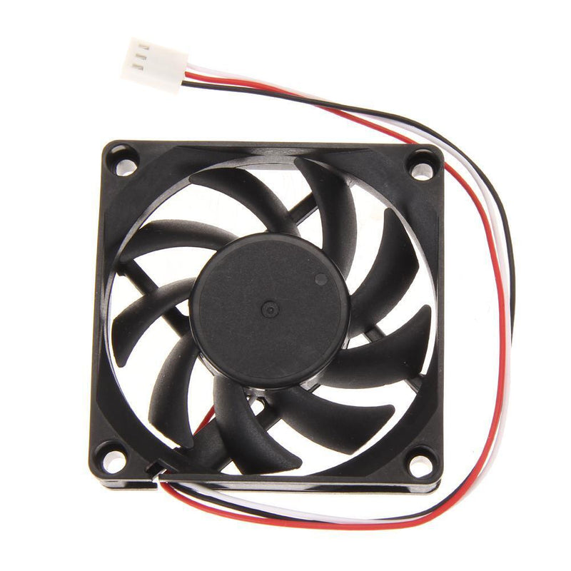 Portable Computer Case Cooler 12V 7cm 70mm PC CPU Cooling Cooler Fan Newly