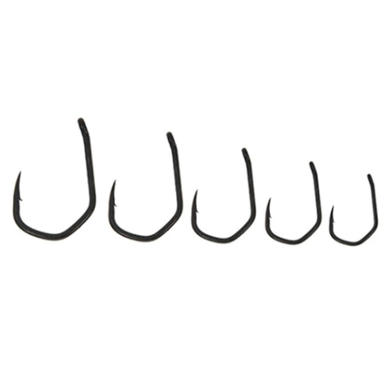 10pcs Fishing Hooks Set Carbon Steel Barbed Carp Hooks Fishing Tackle (4)