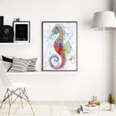Part DIY Special Shaped Picture Kit Diamond Hippocampus Drill Art 5D Painting