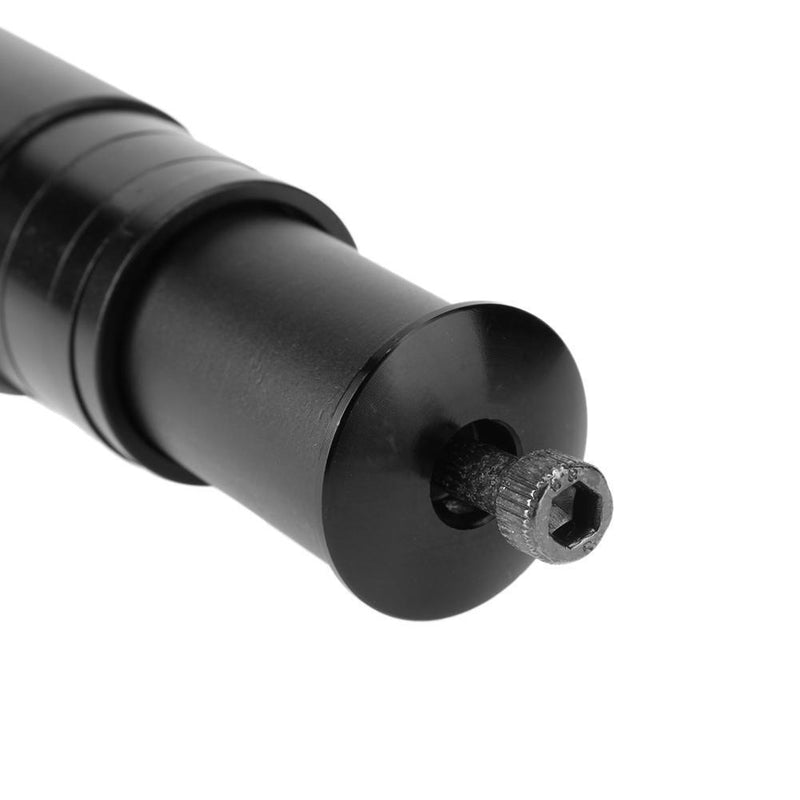 Bicycle Bike Handlebar Fork Stem Riser Rise Up Extender Adaptor Black