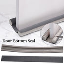 Soundproof Windproof Seal Strip Door Bottom Weatherstrip Foam Sliver Navy