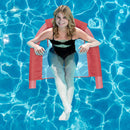 Water Floating Noodle Net Chair/Swimming Net Pocket Foldable Pool Toys (E) Newly