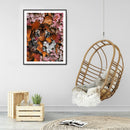 5D Diamond Painting Animal Full Round Drill DIY Mosaic Picture Home Decoratio