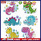 6pcs Phone Cup Book Decor Round DIY Stickers Dinosaur World Diamond Paintin
