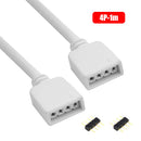 Light Strip Extension Cable for 3528 5050 RGB/5050 RGBW LED Cord (4P-1m) Newly