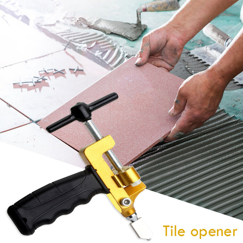 2 in 1 Ceramic Tile Opener Divider Manual Glass Cutter Diamond Cutting Tool