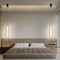 Minimalist Pendant Lamp Nordic Bedroom Bedside Chandelier Lights (White)